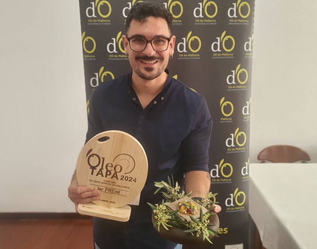 El cuiner Edgar Rodríguez guanya Oleotapa - Notícies - Illes Balears - Productes agroalimentaris, denominacions d'origen i gastronomia balear